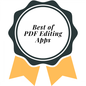 Best of PDF Editing Apps